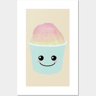 Cute Hawaiian shaved ice Posters and Art